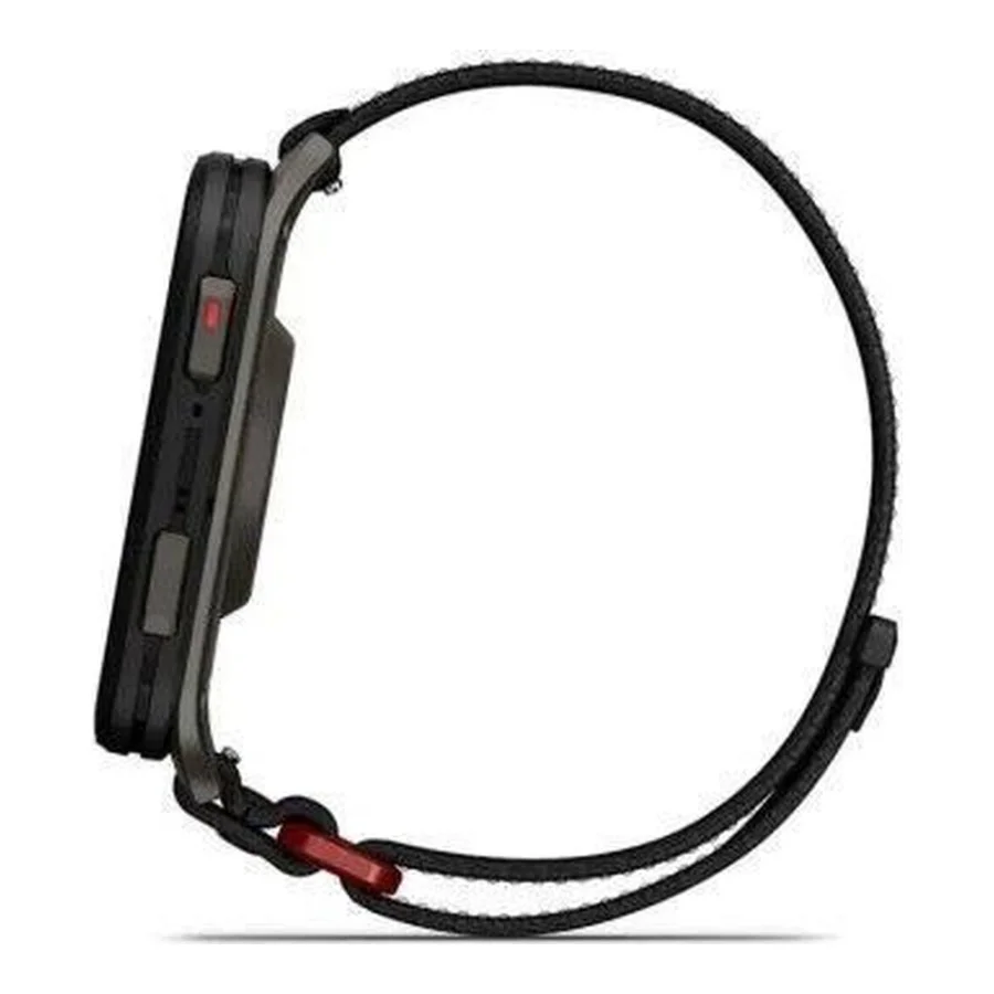 Garmin Venu X1 Black with Slate Titanium Caseback and Black ComfortFit Nylon Band (010-02980-00/02)