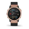 Garmin Fenix 6S Pro Sapphire Rose Gold with Heathered Black Nylon Band (010-02159-37)