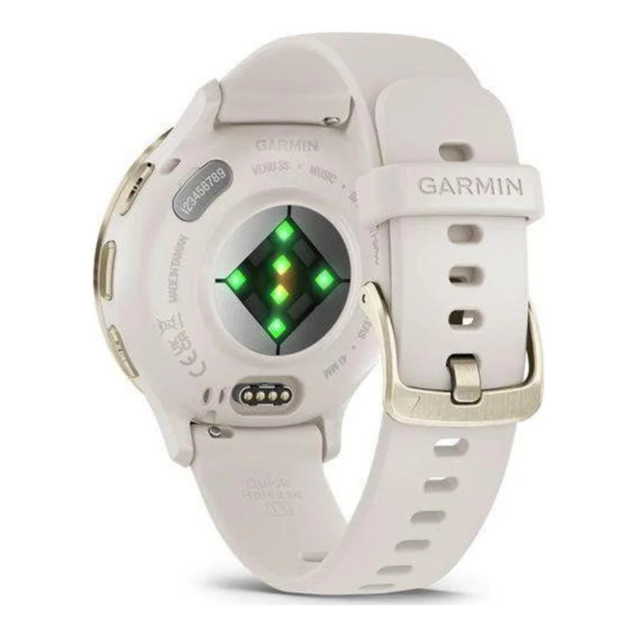 Garmin Venu 3S Soft Gold S. Steel Bezel with Ivory Case and S. Band (010-02785-04/54)