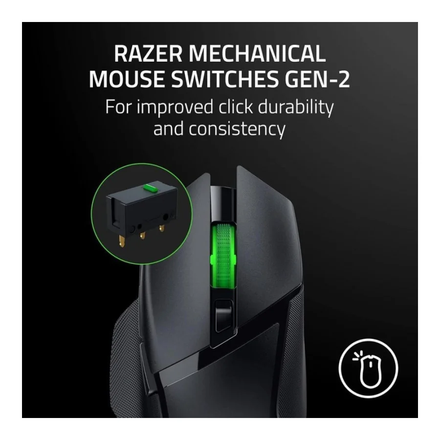Razer Basilisk V3 X Hyperspeed Black (RZ01-04870100-R3G1)