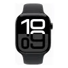 Apple Watch Series 10 GPS + Cellular 46mm Jet Black Alu. Case w. Black Sport Band - S/M (MWY33)