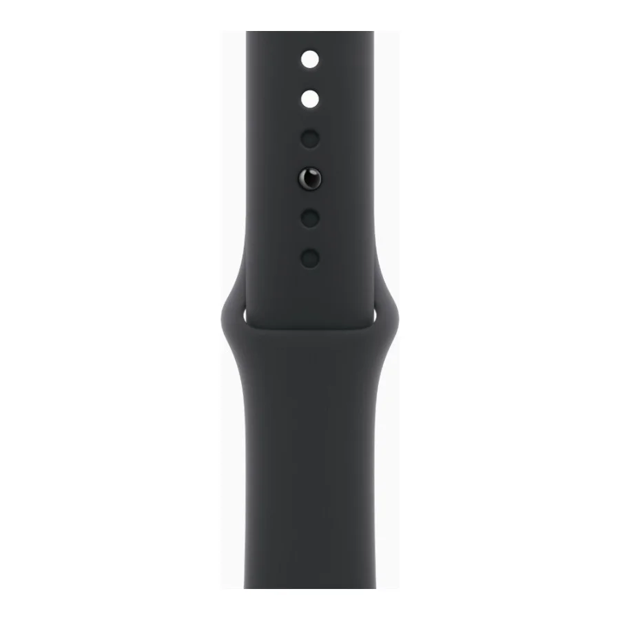 Apple Watch Series 10 GPS + Cellular 42mm Jet Black Alu. Case w. Black Sport Band - S/M (MWX63)