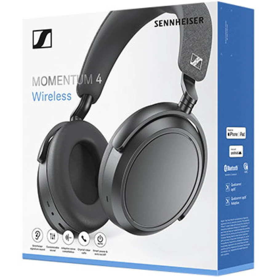 Sennheiser MOMENTUM 4 Wireless Black (509266) (UA)