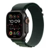 Apple Watch Ultra 2 GPS + Cellular 49mm Black Titan. Case w. Dark Green Alpine Loop - Medium (MX4R3)